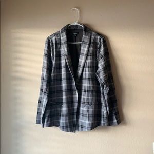 Torrid plaid blazer